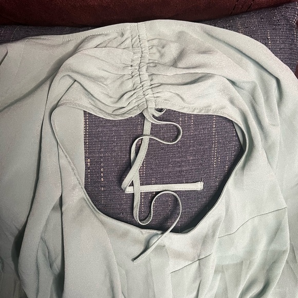 Lane Bryant Seafoam Green Wrap Top size18/20 - Picture 3 of 3